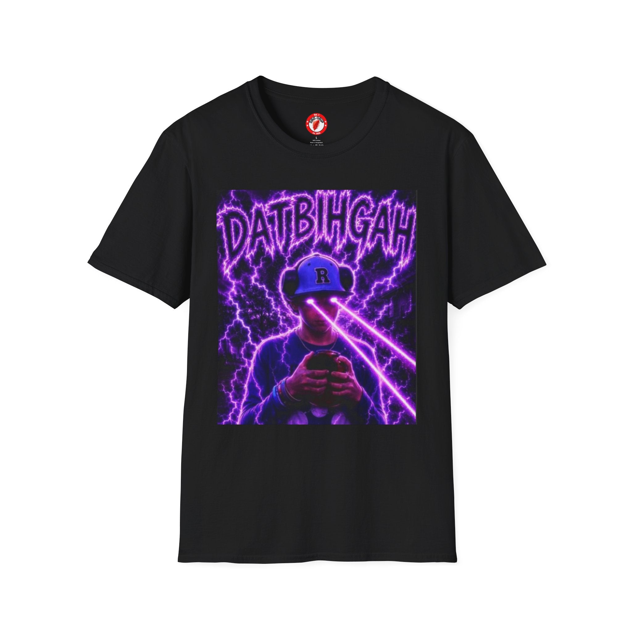 DatBihGah Neon Lightning - Graphic Tee