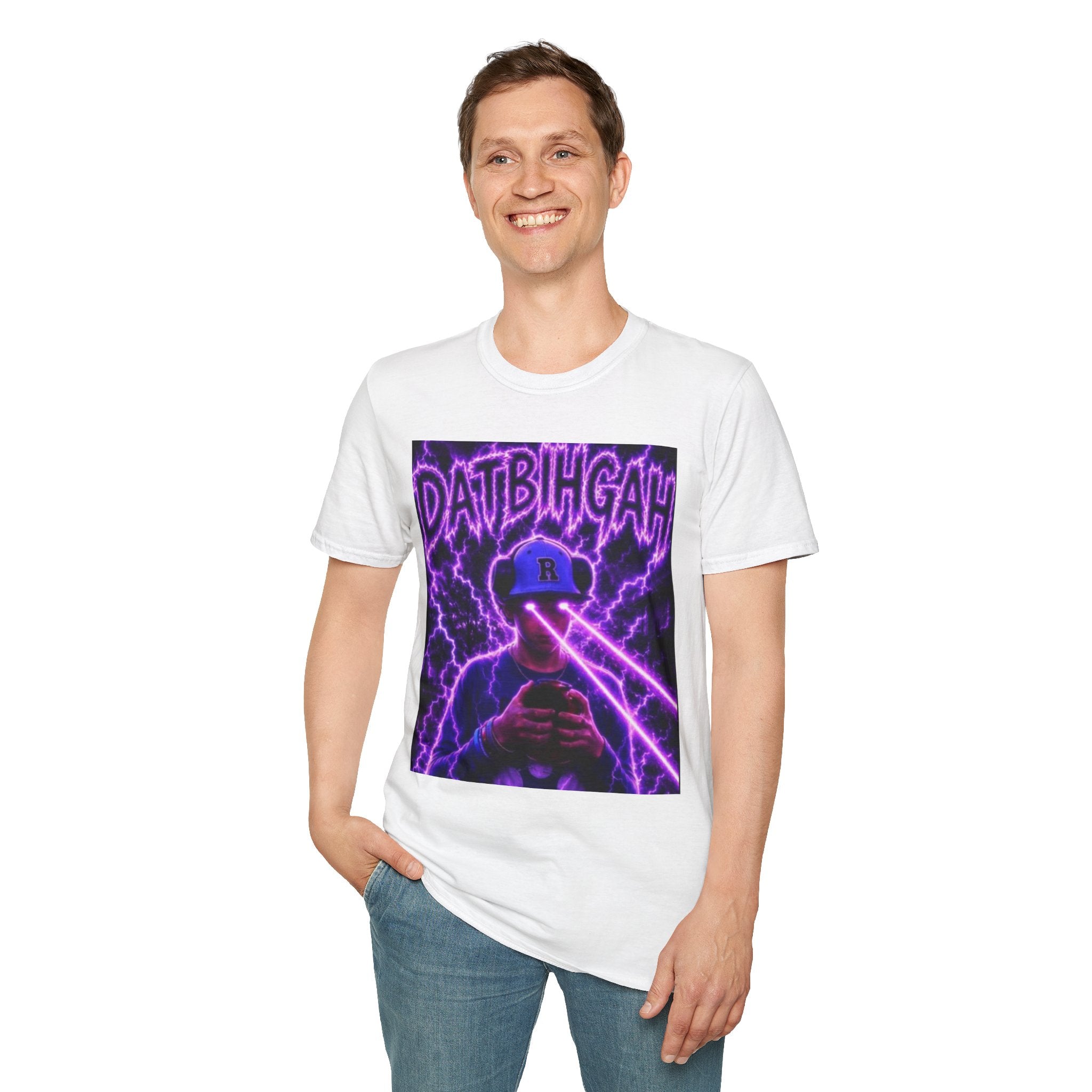 DatBihGah Neon Lightning - Graphic Tee