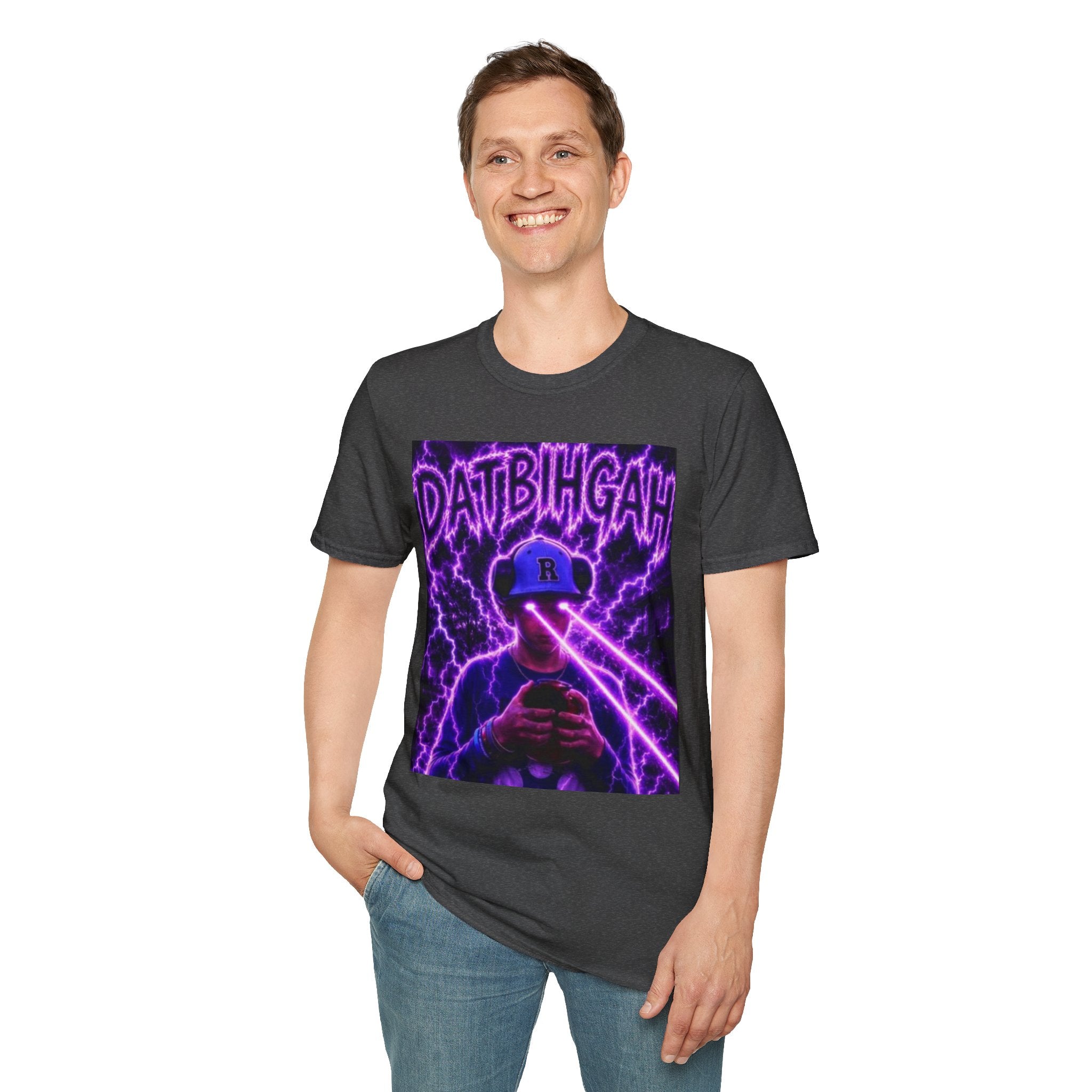 DatBihGah Neon Lightning - Graphic Tee