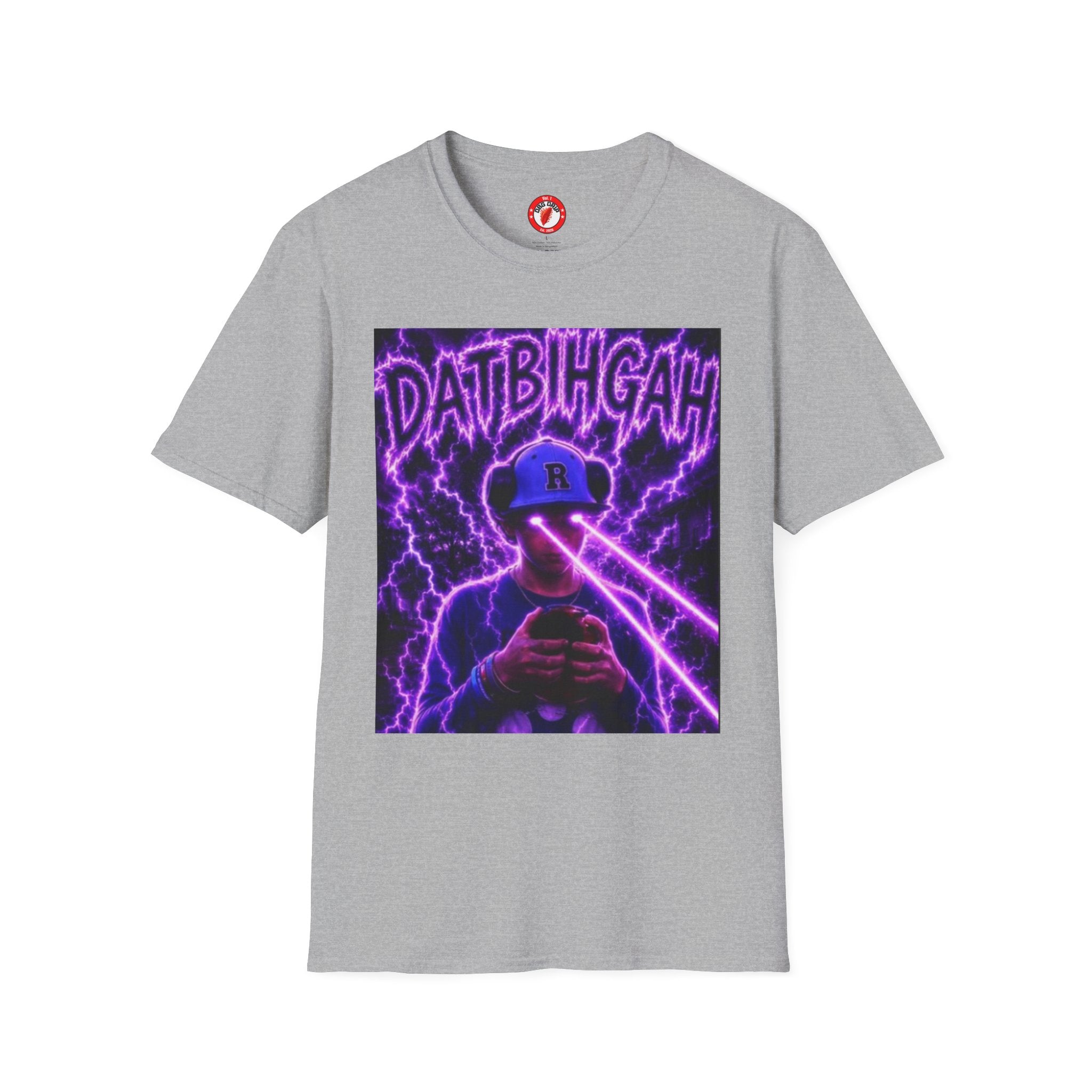 DatBihGah Neon Lightning - Graphic Tee